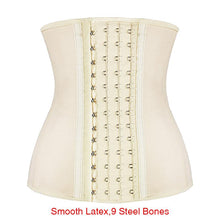 Load image into Gallery viewer, La RoSa Women Corset Waist Trainer Latex Corset Waist Control Corset and Bustier Steel Bone Underbust Slimming Shaper