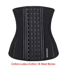 Load image into Gallery viewer, La RoSa Women Corset Waist Trainer Latex Corset Waist Control Corset and Bustier Steel Bone Underbust Slimming Shaper