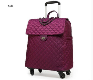 Carry on Luggage bag Cabin travel Trolley Bags on wheels rolling luggage bag Trolley Suitcase wheeled Bag La RoSa