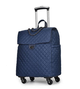 Carry on Luggage bag Cabin travel Trolley Bags on wheels rolling luggage bag Trolley Suitcase wheeled Bag La RoSa