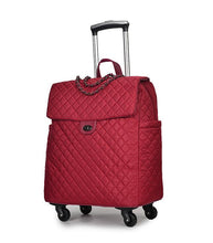 Load image into Gallery viewer, Carry on Luggage bag Cabin travel Trolley Bags on wheels rolling luggage bag Trolley Suitcase wheeled Bag La RoSa
