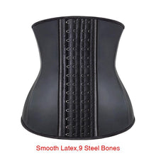 Load image into Gallery viewer, La RoSa Women Corset Waist Trainer Latex Corset Waist Control Corset and Bustier Steel Bone Underbust Slimming Shaper
